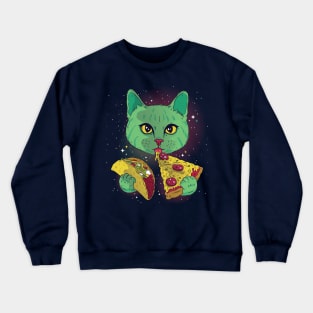 Cosmic Cat Crewneck Sweatshirt